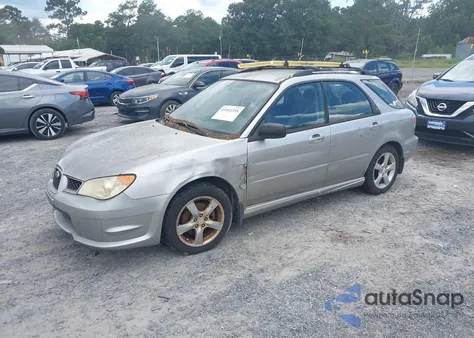 2007 Subaru Impreza 2.5I from USA, damaged, VIN JF1GG61647H818168